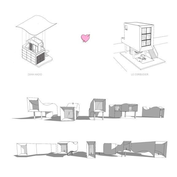 Zaha+ lecorb Love affair