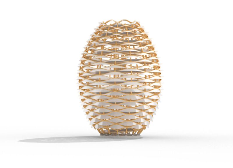 The Big Bunya — a tower inspired by the anatomy of the Bunya cone